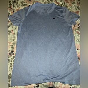 Small Women’s Blue&white Nike Dri-Fit t-shirt #activewear